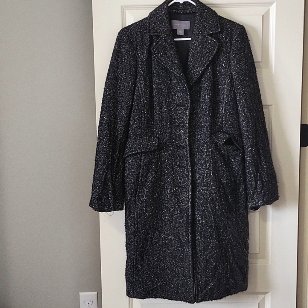 Black and White Long Coat